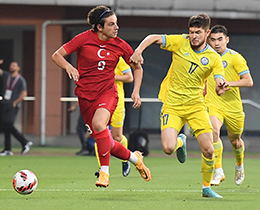 Ümit Milli Takımımız, Kazakistan ile 0-0 berabere kaldı