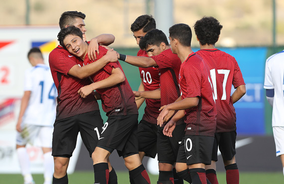 U16s beat Kosovo in Mercedes-Benz Aegean Cup