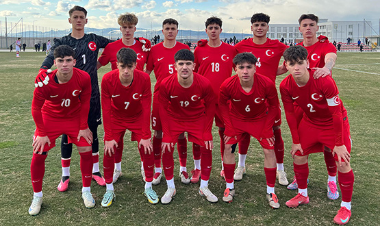 U16 Millî Takmmz, Hazrlk Maçnda Gürcistan' 2-1 Yendi