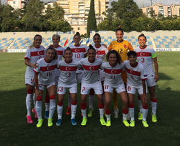 Kadn A Milli Takm, Arnavutluk’u 4-1 yendi
