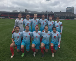 Womens U19s draw with Austria: 1-1