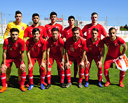U19s draw with Greek Cypriot State: 2-2