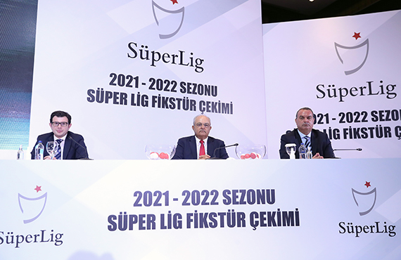 2021-2022 Sezonu Süper Lig fikstürü çekildi