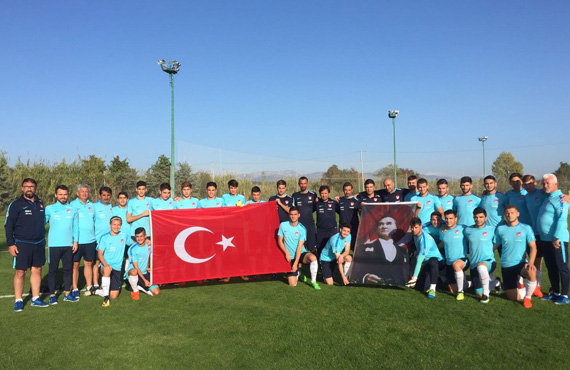 U19 Milli Takm, Mustafa Kemal Atatrk' and