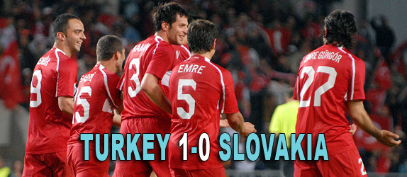 Turkey 1-0 Slovakia