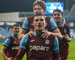 Trabzonspor, UEFA Genlik Liginde Budućnostu 5-2 Yendi