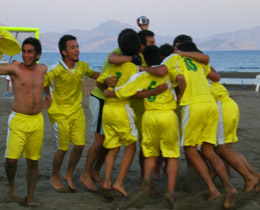 Garanti Plaj Futbolu Ligi Sargerme Ortaca Etab ampiyonu Kyceiz Belediyespor
