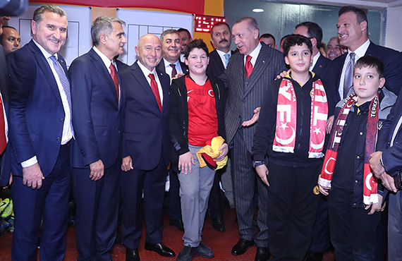 Recep Tayyip Erdoan congratulated The National Team