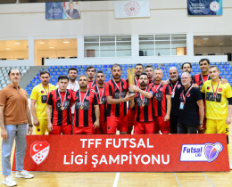 TFF Futsal Ligi 2023-2024 Sezonu ampiyonu stanbul ili SK Oldu