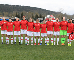Womens U19s lost against Belgium: 1-0