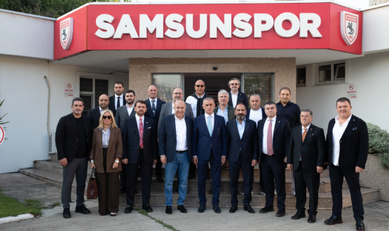 TFF Bakan Hacosmanolu, Samsunspor Kulb'n Ziyaret Etti