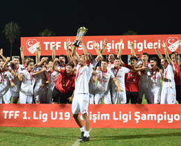 TFF 1. Lig U19’da ampiyon Ylport Samsunspor