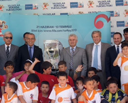 FIFA U20 World Cup Trophy Tour continue in Antalya