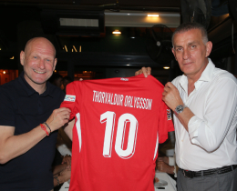 Trkiye - Iceland Official Match Dinner Was Held in Izmir