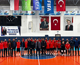 Futsal A Millî Takmmz, Erzurumda Son Çalmasn Yapt