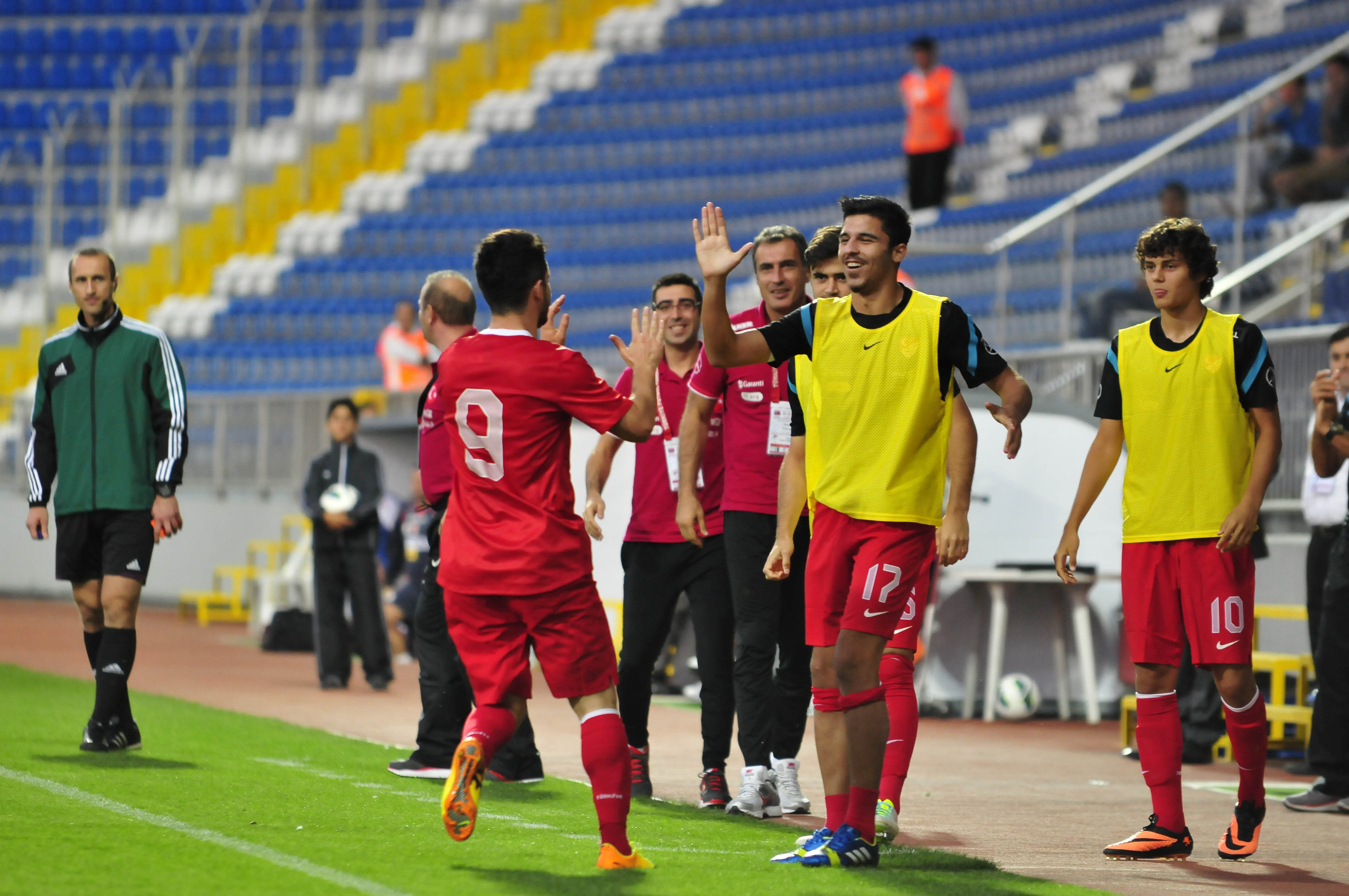 ISTANBUL - Emrah Bassan of Kayserispor during the Turkish Super Lig match  between Besiktas AS and Yukatel