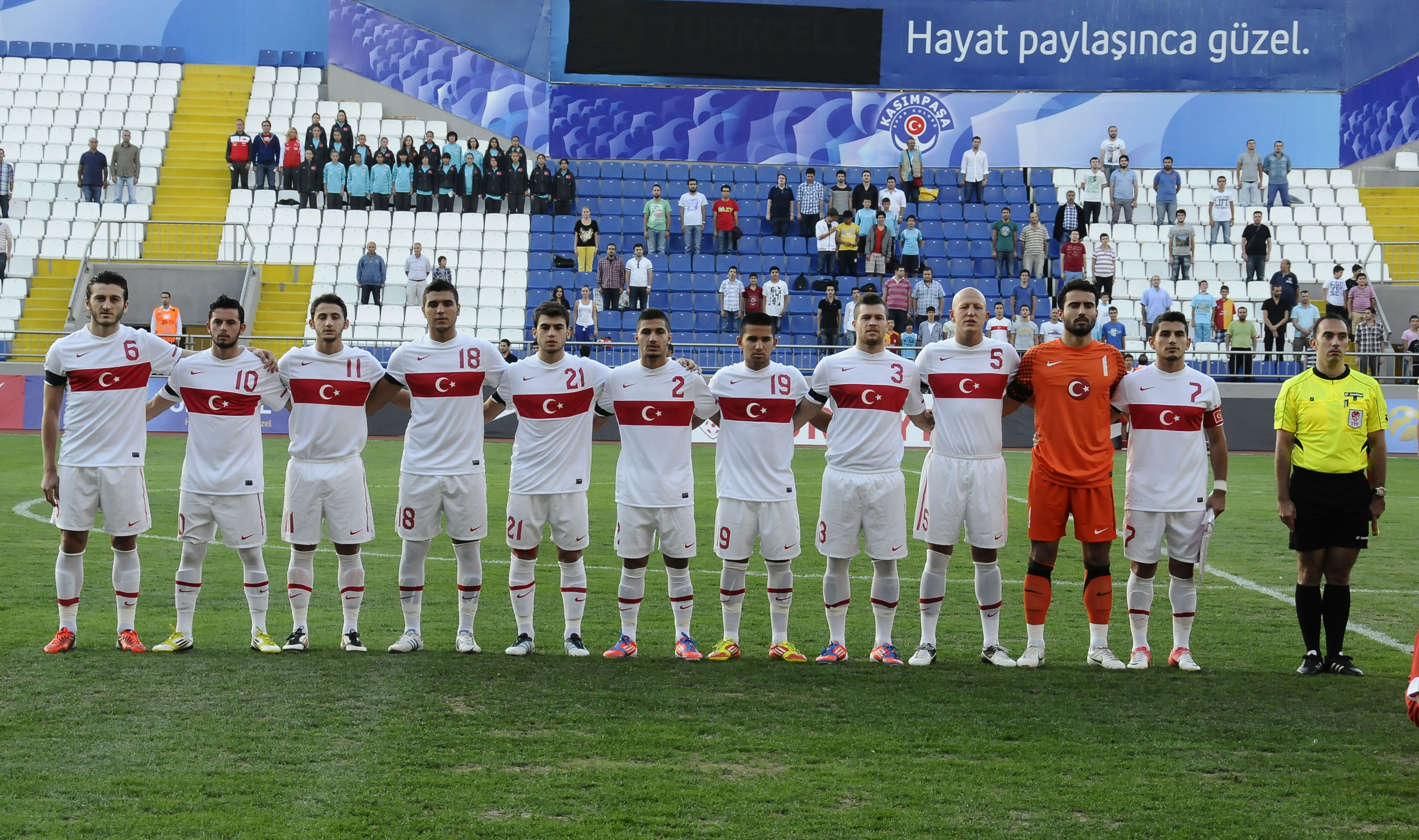 ISTANBUL - Emrah Bassan of Kayserispor during the Turkish Super Lig match  between Besiktas AS and Yukatel